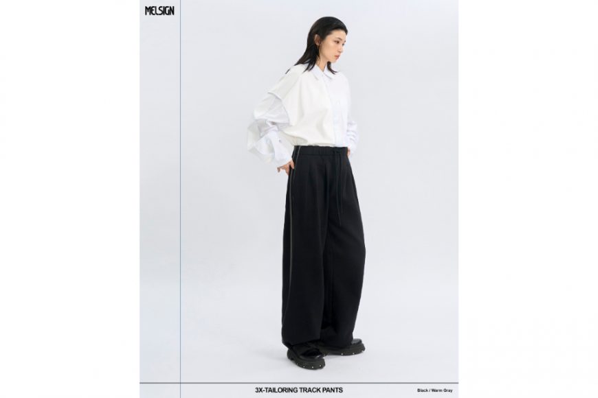 MELSIGN 24 AW 3X-Tailoring Track Pants (2)