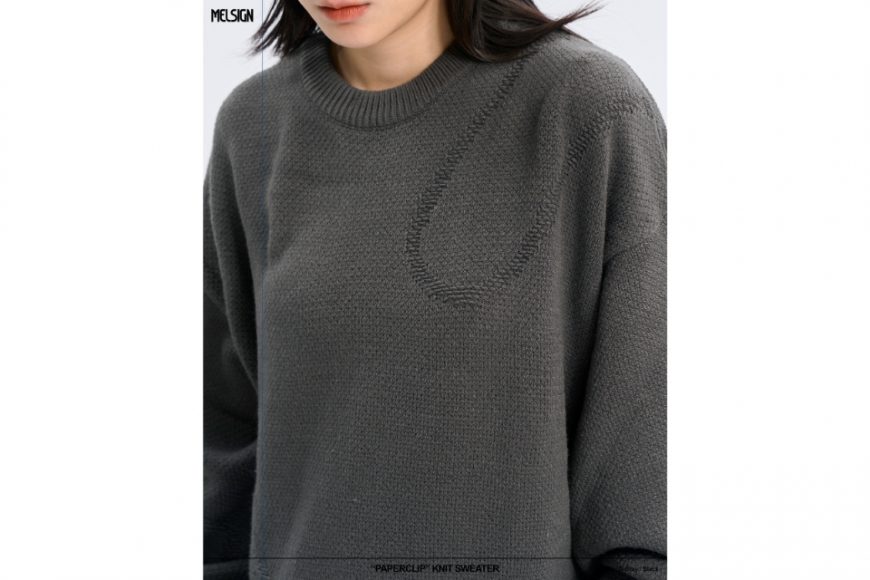 MELSIGN 24 AW Paperclip Knit Sweater (11)