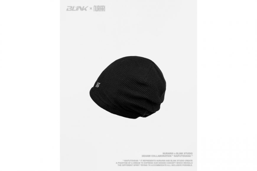 NURARI x BLINK STUDIO 24 AW 24- Em. Naifutohana beanie (7)