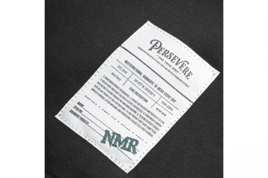 PERSEVERE x NMR 24 AW Brand Logo Classic Washed Hoodie (10)