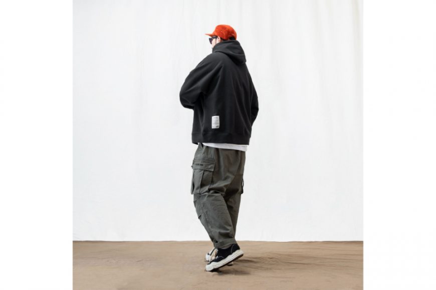 PERSEVERE x NMR 24 AW Brand Logo Classic Washed Hoodie (2)