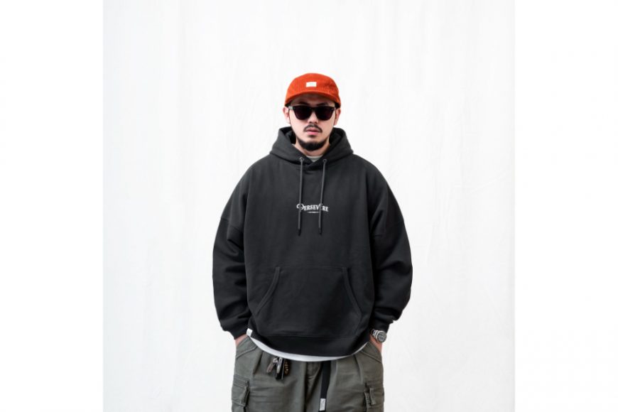 PERSEVERE x NMR 24 AW Brand Logo Classic Washed Hoodie (3)