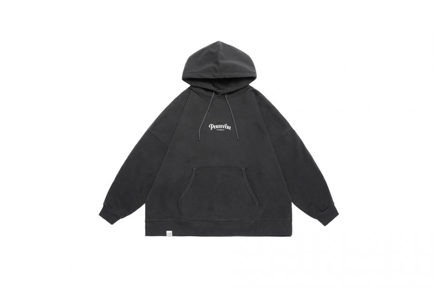 PERSEVERE x NMR 24 AW Brand Logo Classic Washed Hoodie (5)