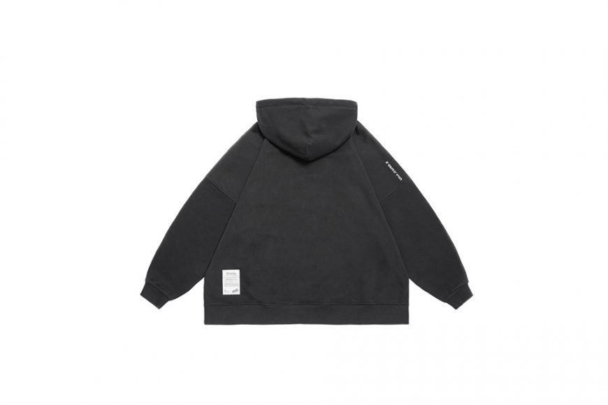 PERSEVERE x NMR 24 AW Brand Logo Classic Washed Hoodie (6)