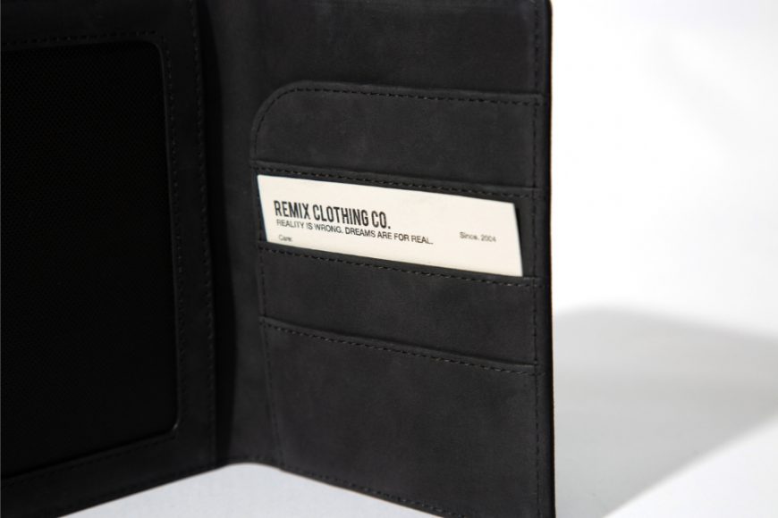 REMIX 24 AW Shield Logo Passport Holder (6)