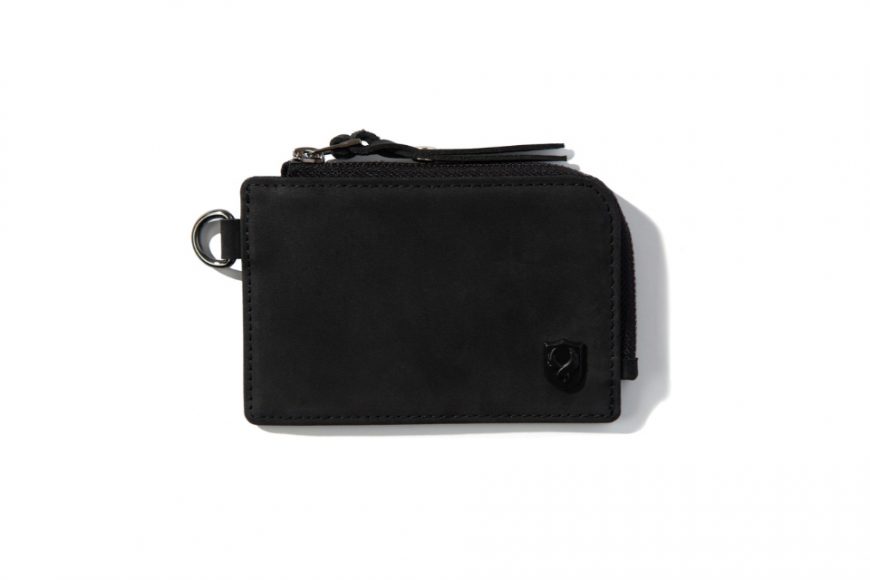 REMIX 24 AW Shield Logo Zipped Card Holder (1)