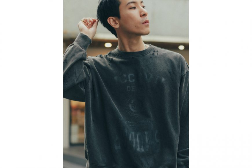 SMG 24 FW Damage Graphic Sweatshirt (1)