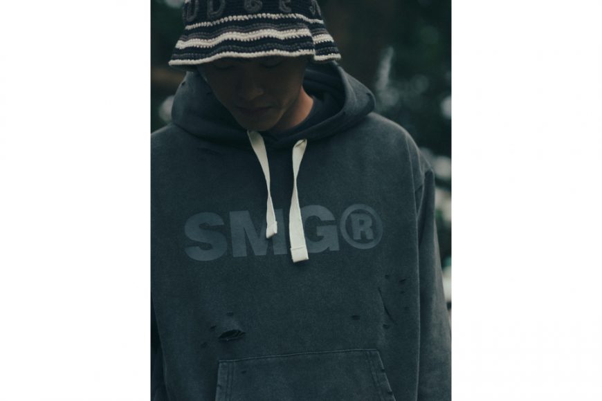 SMG 24 FW Damage SMG Logo Hoodie (1)