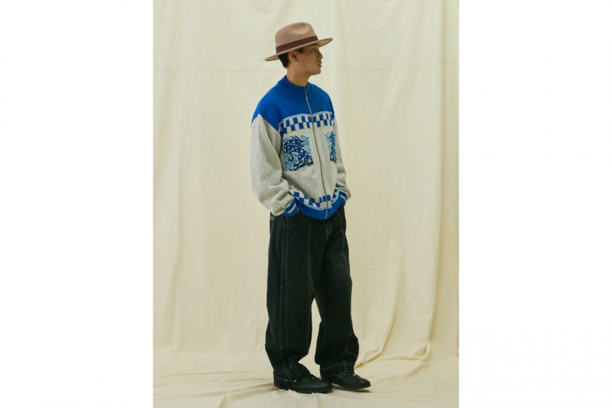 SMG 24 FW Dragon Graphic Knitted Jacket (2)