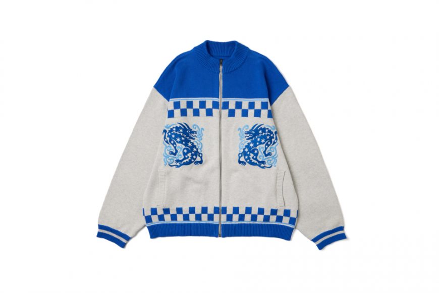 SMG 24 FW Dragon Graphic Knitted Jacket (5)