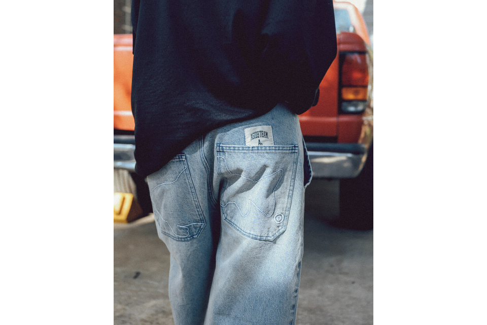 idealism x AGILITY 24 AW AGIDE TEAM Jeans (2)