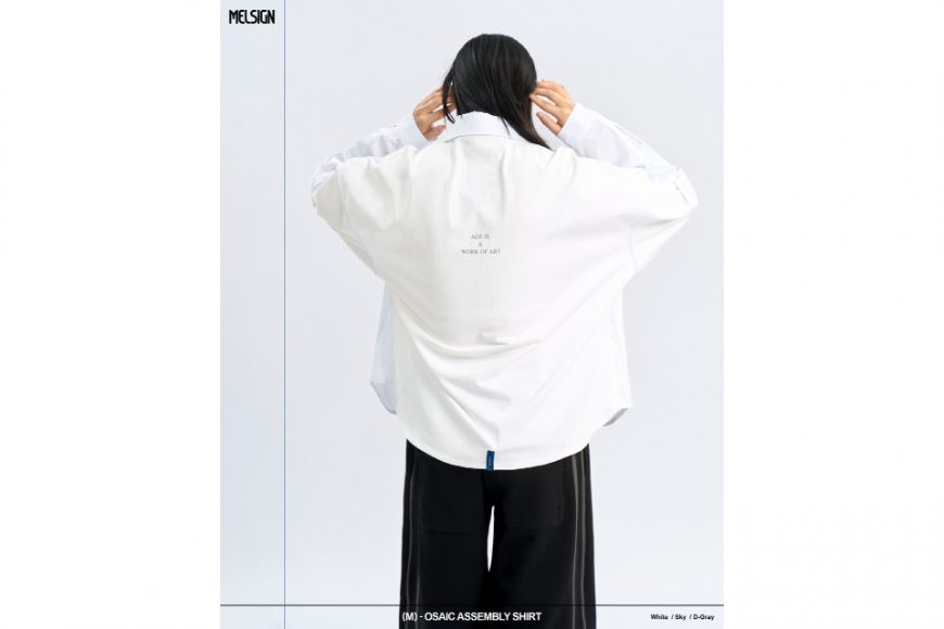 MELSIGN 24 AW (m)-osaic Assembly Shirt (12)