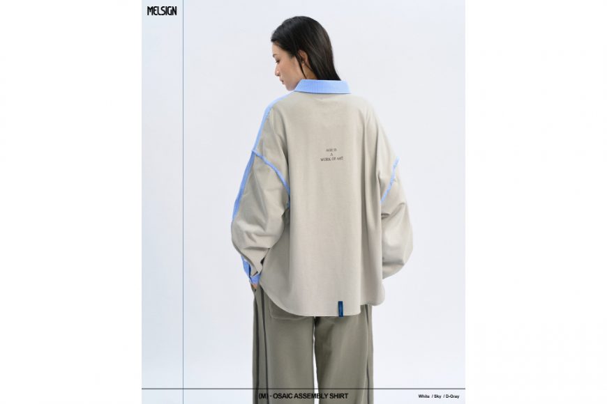 MELSIGN 24 AW (m)-osaic Assembly Shirt (8)