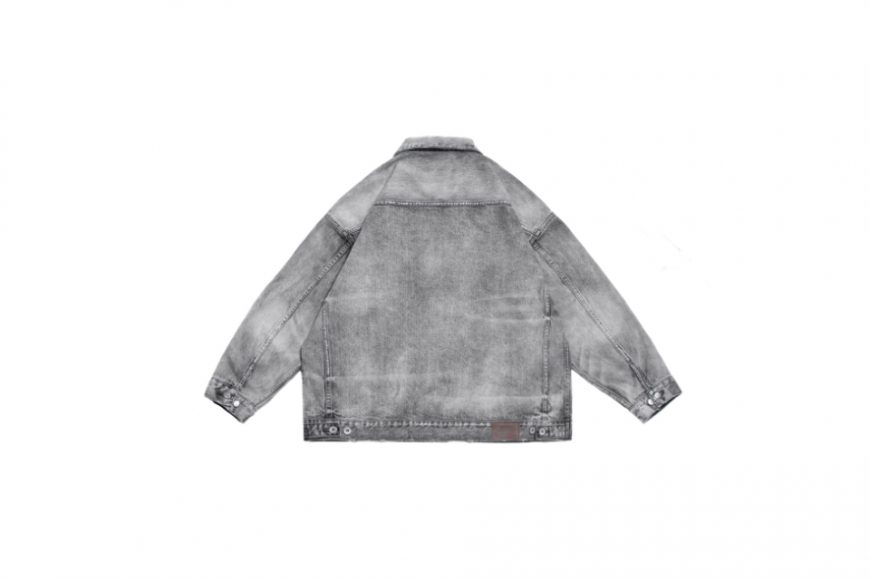 PERSEVERE 24 AW Destroyed Effect Selvedge Denim Jacket (11)