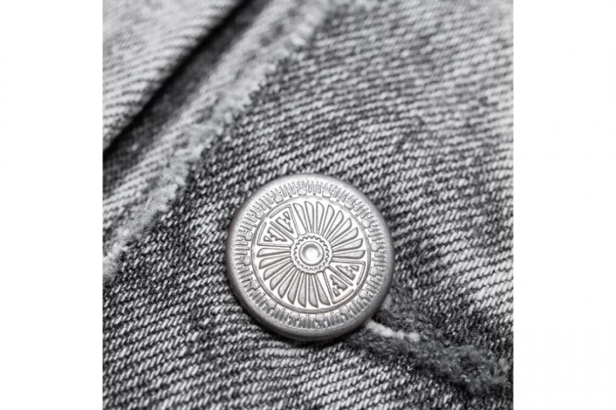 PERSEVERE 24 AW Destroyed Effect Selvedge Denim Jacket (19)