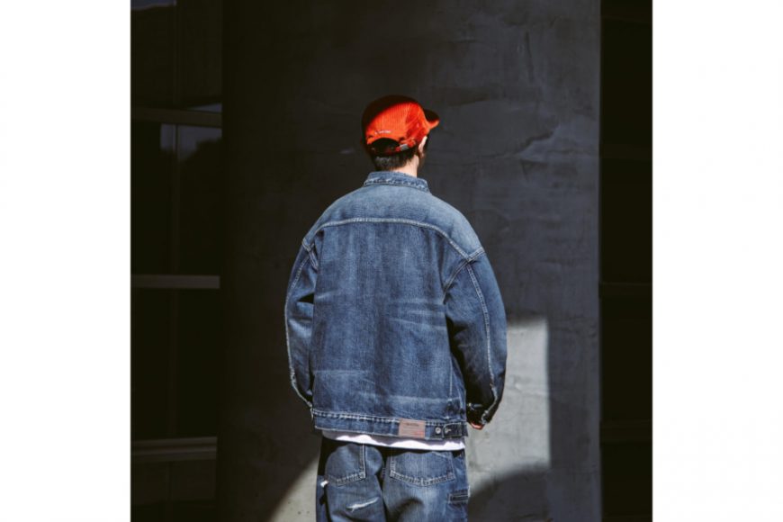 PERSEVERE 24 AW Destroyed Effect Selvedge Denim Jacket (8)