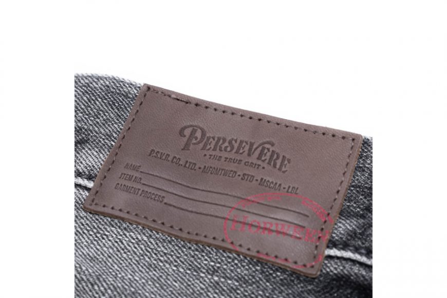 PERSEVERE 24 AW Destroyed Effect Selvedge Denim Jeans (19)