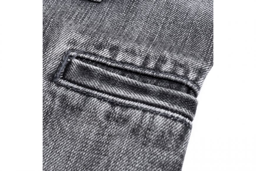 PERSEVERE 24 AW Destroyed Effect Selvedge Denim Jeans (21)