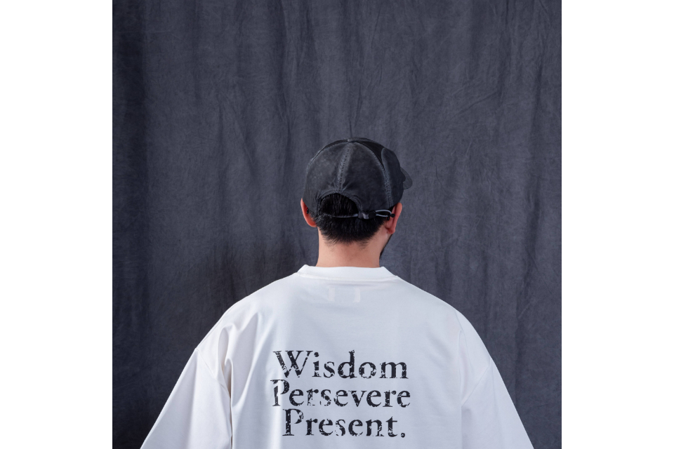 WISDOM® x PERSEVERE 24 AW Loomed Echoes Washed Blocking Cap (4)