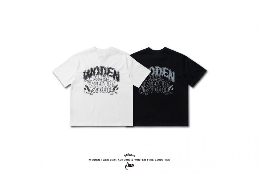 WODEN x AES 24 AW Fire Logo Tee (7)