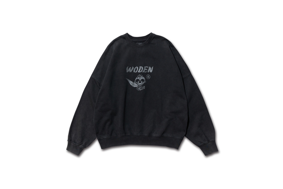 WODEN x AES 24 AW Washed Skeleton Sweatshirt (0)