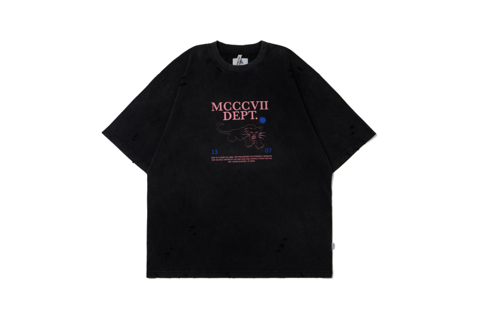 SMG 25 SS Destroyed Panther Graphic Tee (5)