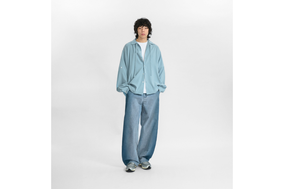 MELSIGN 25 SS MEL 25. Washed Denim Jeans (1)