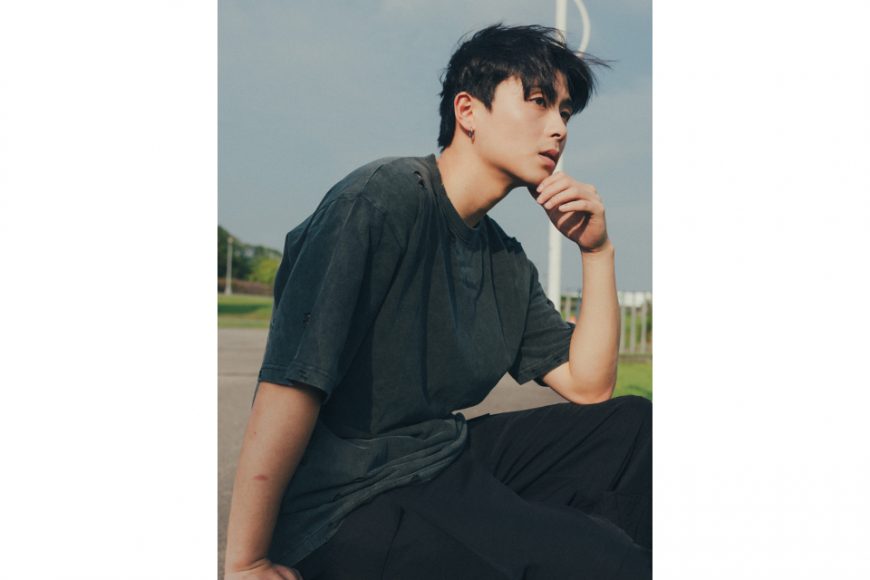 SMG 25 SS Destroyed Tee Set(藍&黑) (4)