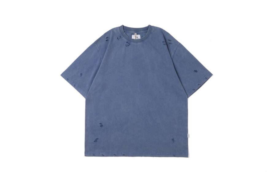 SMG 25 SS Destroyed Tee Set(藍&黑) (5)