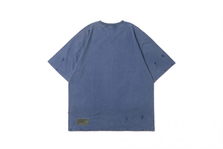 SMG 25 SS Destroyed Tee Set(藍&黑) (6)