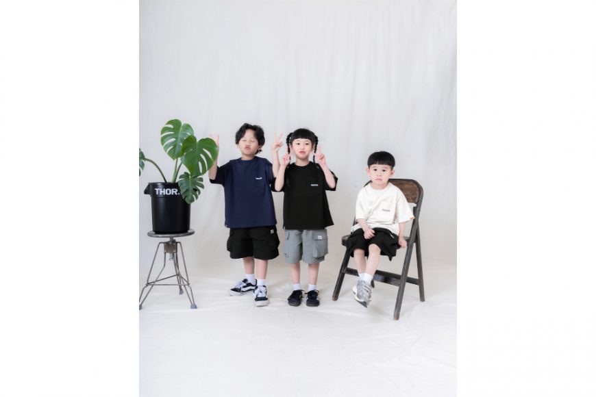 PERSEVERE 25 SS Water-Repellent Cargo Shorts(Kids) (1)