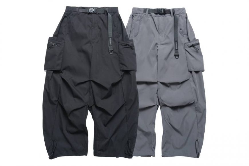 Hollow Pocket Baggy Pants (0)