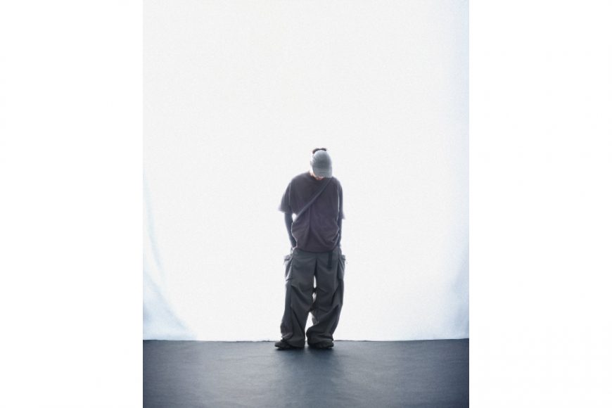 Hollow Pocket Baggy Pants (1)