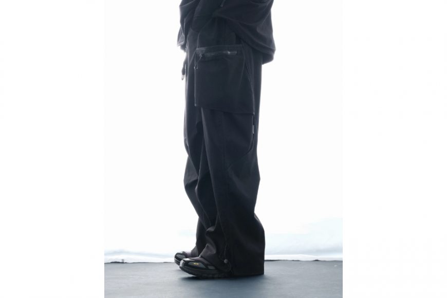 Hollow Pocket Baggy Pants (15)