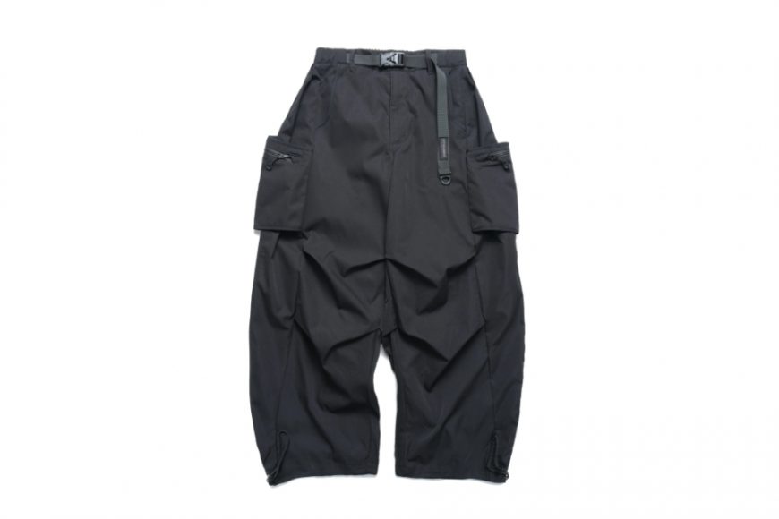 Hollow Pocket Baggy Pants (19)