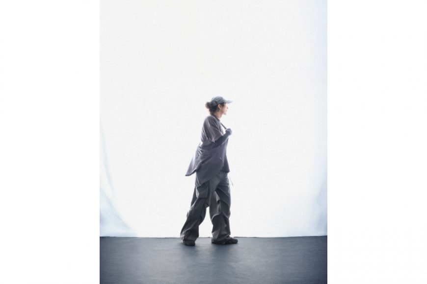 Hollow Pocket Baggy Pants (2)