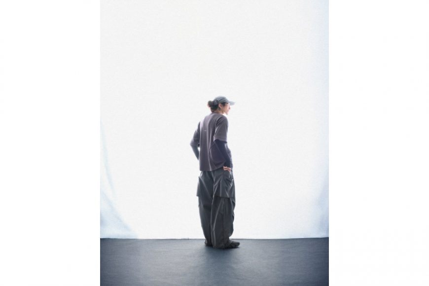 Hollow Pocket Baggy Pants (4)