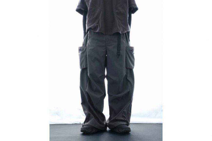 Hollow Pocket Baggy Pants (5)
