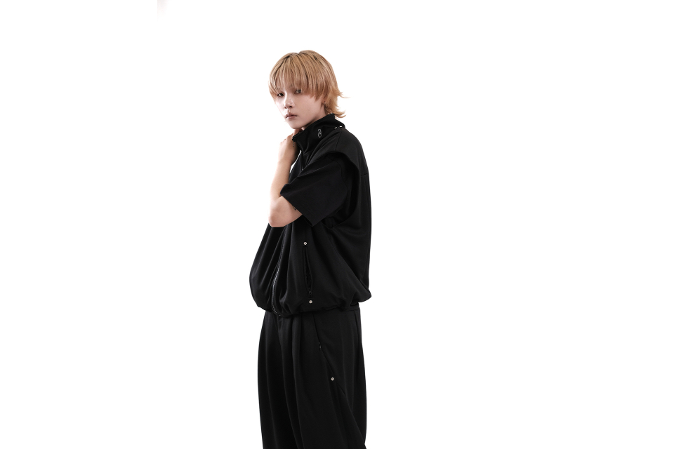 25+ Em. NN02SP. Tetoron wide vest (6)