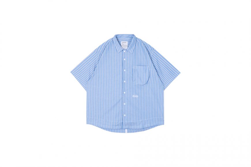 3D Patch Pocket Stripe Shirt (1)