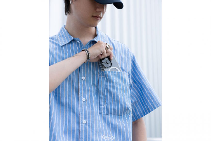 3D Patch Pocket Stripe Shirt (12)