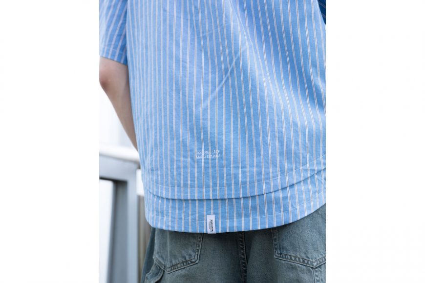 3D Patch Pocket Stripe Shirt (13)