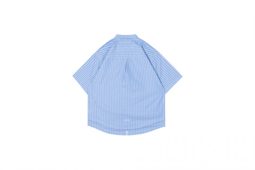 3D Patch Pocket Stripe Shirt (2)