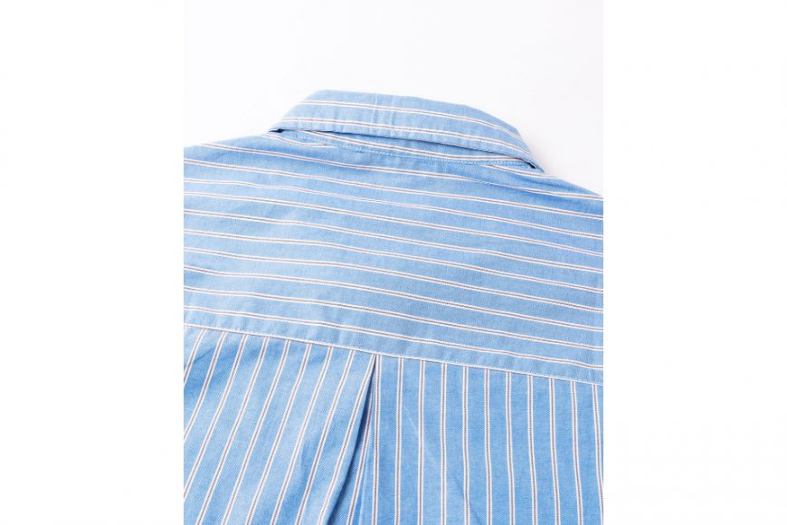 3D Patch Pocket Stripe Shirt (8)