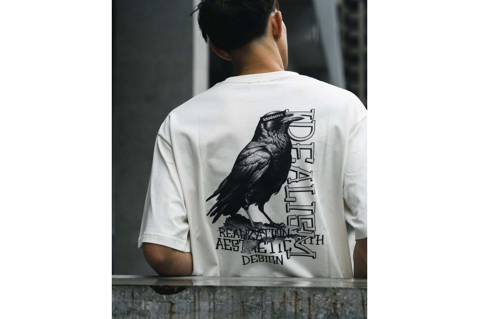 ID25063 Crow Tee (1)