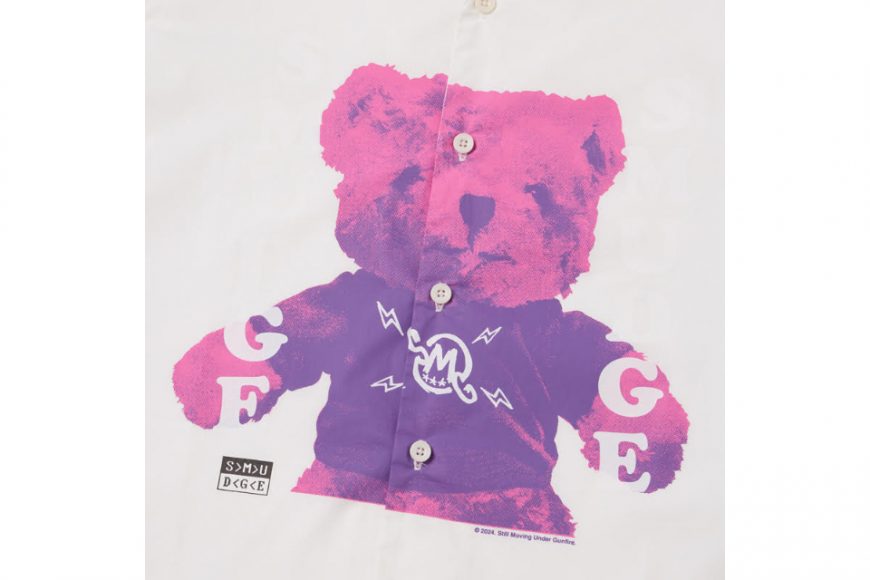 SMUDGE Bear Print Shirt (11)