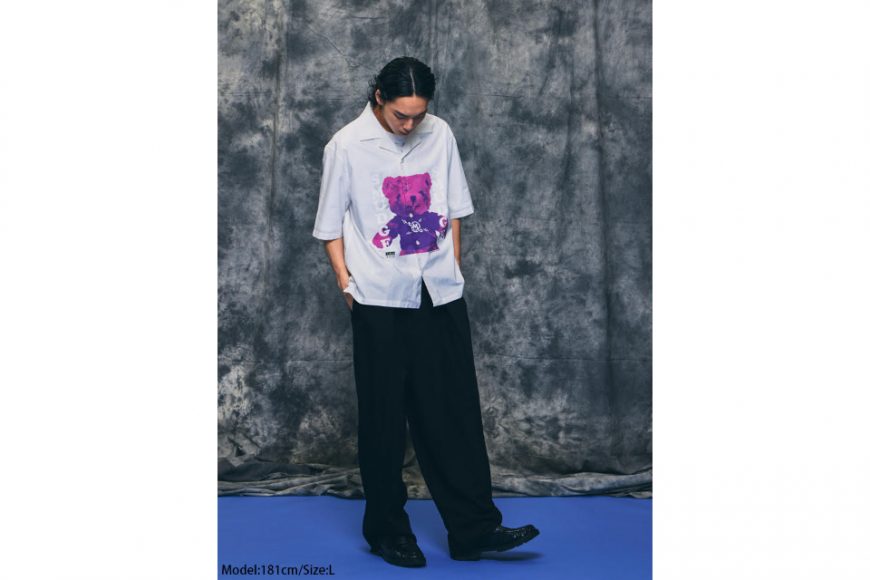 SMUDGE Bear Print Shirt (2)