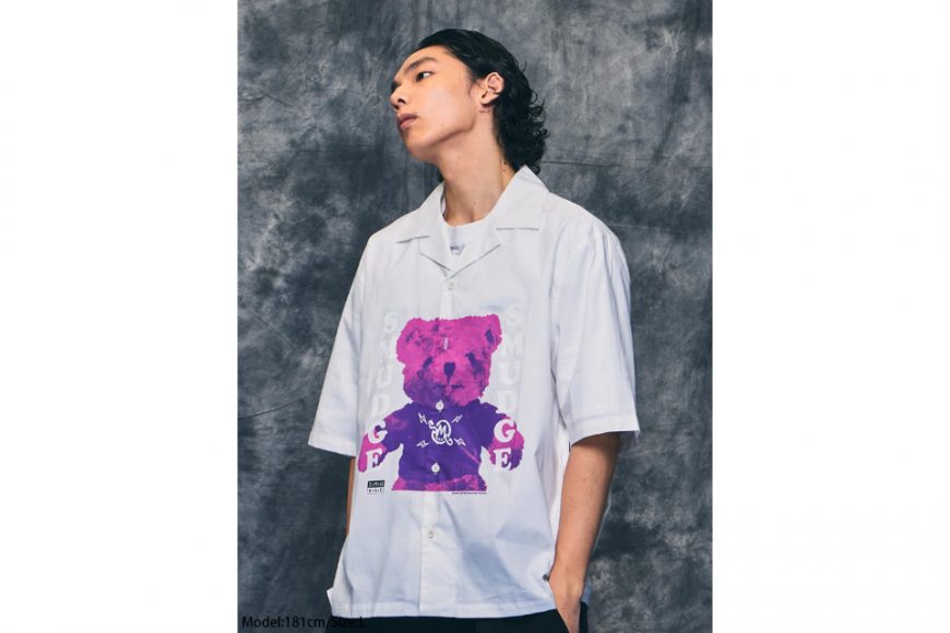 SMUDGE Bear Print Shirt (3)