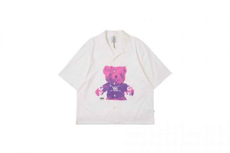SMUDGE Bear Print Shirt (8)