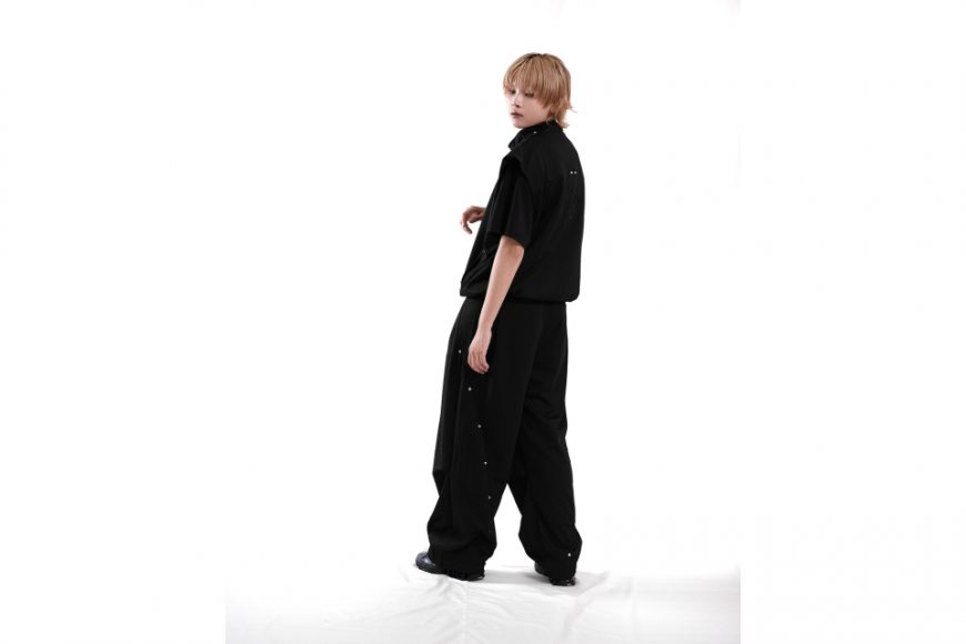 Tetoron baggy track pants (2)